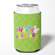 Load image into Gallery viewer, Happy Easter Green Quatrafoil Can or Bottle Hugger BB6900CC