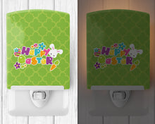 Load image into Gallery viewer, Happy Easter Green Quatrafoil Ceramic Night Light BB6900CNL