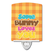 Load image into Gallery viewer, Easter Some Bunny Loves You Ceramic Night Light BB6902CNL