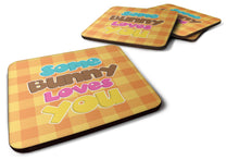 Load image into Gallery viewer, Easter Some Bunny Loves You Foam Coaster  BB6902FC