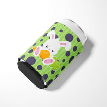 Load image into Gallery viewer, Easter Polkadot Rabbit Can or Bottle Hugger BB6903CC