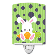 Load image into Gallery viewer, Easter Polkadot Rabbit Ceramic Night Light BB6903CNL