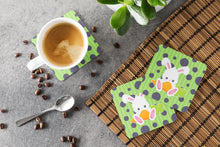 Load image into Gallery viewer, Easter Polkadot Rabbit Foam Coaster  BB6903FC