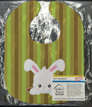 Load image into Gallery viewer, Easter Rabbit Hole Baby Bib BB6904BIB