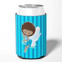 Load image into Gallery viewer, Fairy Blue Stripes Can or Bottle Hugger BB6906CC