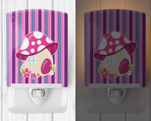 Load image into Gallery viewer, Fairy House Pink and Purple Ceramic Night Light BB6908CNL