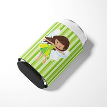Load image into Gallery viewer, Fairy Green Stripes Can or Bottle Hugger BB6909CC