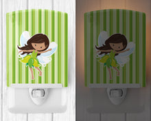 Load image into Gallery viewer, Fairy Green Stripes Ceramic Night Light BB6909CNL