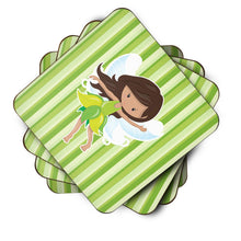 Load image into Gallery viewer, Fairy Green Stripes Foam Coaster  BB6909FC