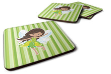 Load image into Gallery viewer, Fairy Green Stripes Foam Coaster  BB6909FC