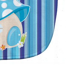 Load image into Gallery viewer, Fairy House Blue Stripes Baby Bib BB6911BIB