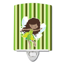 Load image into Gallery viewer, Fairy Green Stripes Ceramic Night Light BB6912CNL