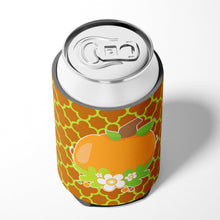 Load image into Gallery viewer, Fall Pumpkin Orange Quatrfoil Can or Bottle Hugger BB6919CC