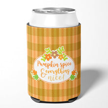 Load image into Gallery viewer, Fall Pumpkin Spice and Everything Can or Bottle Hugger BB6920CC