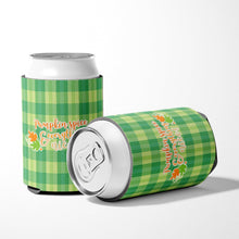Load image into Gallery viewer, Fall Pumpkin Spice Gingham Can or Bottle Hugger BB6923CC