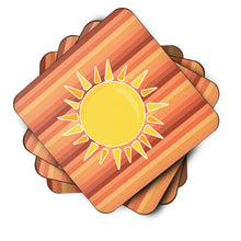 Load image into Gallery viewer, Sun with Stripes Foam Coaster  BB6924FC