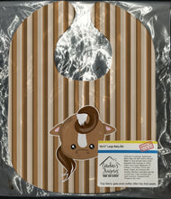 Load image into Gallery viewer, Horse Face Baby Bib