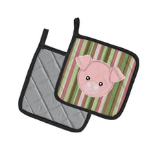 Load image into Gallery viewer, Pig Face Pot Holders - Set of 2 - Heat-Resistant Kitchen Essentials BB6930PTHD