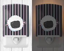 Load image into Gallery viewer, Black Sheep Lamb Face  Ceramic Night Light BB6931CNL