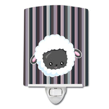 Load image into Gallery viewer, Black Sheep Lamb Face  Ceramic Night Light BB6931CNL