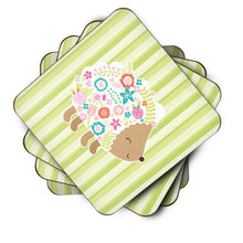 Load image into Gallery viewer, Flowered Hedgehog Foam Coaster  BB6935FC