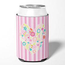Load image into Gallery viewer, Flowered Heart Can or Bottle Hugger BB6937CC