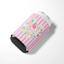 Load image into Gallery viewer, Flowered Heart Can or Bottle Hugger BB6937CC