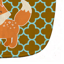 Load image into Gallery viewer, Fox on Quatrafoil Baby Bib BB6939BIB
