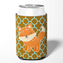 Load image into Gallery viewer, Fox on Quatrafoil Can or Bottle Hugger BB6939CC