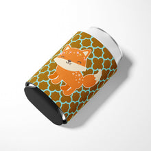 Load image into Gallery viewer, Fox on Quatrafoil Can or Bottle Hugger BB6939CC