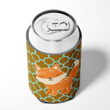 Load image into Gallery viewer, Fox on Quatrafoil Can or Bottle Hugger BB6939CC