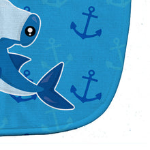 Load image into Gallery viewer, Hammerhead Shark on Anchors Baby Bib BB6941BIB