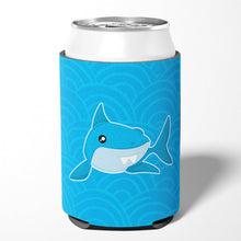 Load image into Gallery viewer, Shark with Waves Can or Bottle Hugger BB6943CC