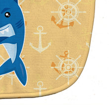 Load image into Gallery viewer, Shark on Beige Nautical Baby Bib BB6946BIB