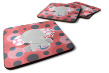Load image into Gallery viewer, Elephant Lots of Polkadots Foam Coaster  BB6951FC