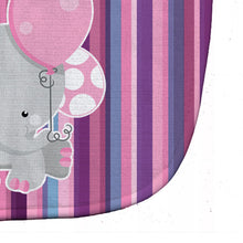 Load image into Gallery viewer, Elephant on Stripes Baby Bib BB6954BIB