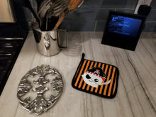 Load image into Gallery viewer, Halloween Ghost Pirate Pot Holders - Set of 2 - Heat-Resistant Kitchen Essentials BB6957PTHD