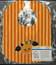 Load image into Gallery viewer, Halloween Pumpkin Bat Baby Bib BB6959BIB
