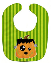 Load image into Gallery viewer, Halloween Pumpkin Frankenstein Baby Bib BB6961BIB