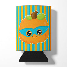 Load image into Gallery viewer, Halloween Pumpkin Superhero Can or Bottle Hugger BB6965CC