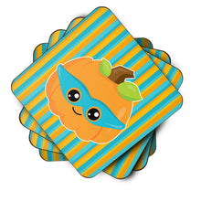 Load image into Gallery viewer, Halloween Pumpkin Superhero Foam Coaster  BB6965FC