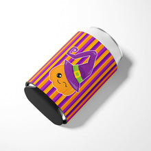 Load image into Gallery viewer, Halloween Pumpkin Witch Can or Bottle Hugger BB6967CC