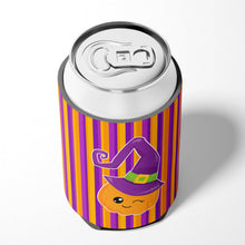 Load image into Gallery viewer, Halloween Pumpkin Witch Can or Bottle Hugger BB6967CC