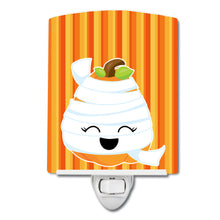 Load image into Gallery viewer, Halloween Pumpkin Mummy Ceramic Night Light BB6968CNL