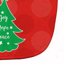 Load image into Gallery viewer, Christmas Tree Red Green Baby Bib BB6971BIB
