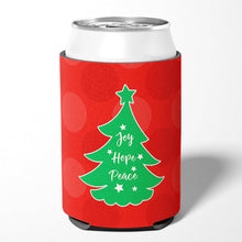 Load image into Gallery viewer, Christmas Tree Red Green Can or Bottle Hugger BB6971CC