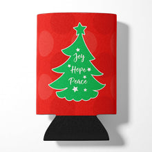 Load image into Gallery viewer, Christmas Tree Red Green Can or Bottle Hugger BB6971CC