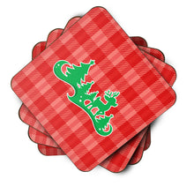 Load image into Gallery viewer, Christmas Tree Reindeer Red Foam Coaster  BB6972FC