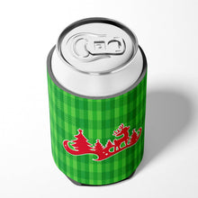 Load image into Gallery viewer, Christmas Tree Reindeer Green Can or Bottle Hugger BB6973CC