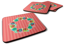 Load image into Gallery viewer, Christmas Wreath Presents Foam Coaster  BB6976FC
